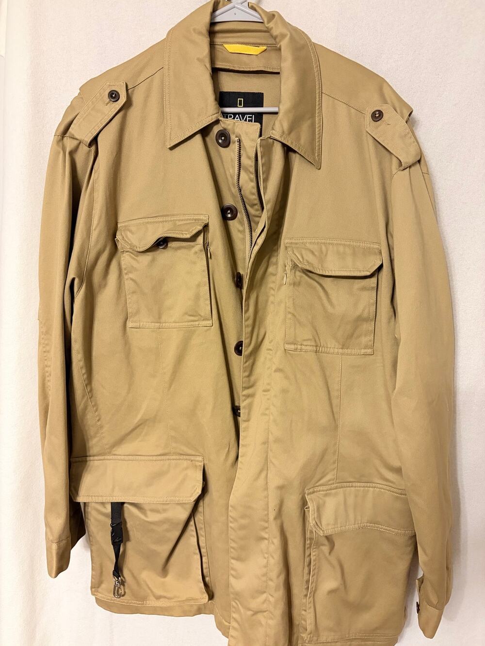 National Geographic Travel Collection Safari Field Jacket Multi Pocket